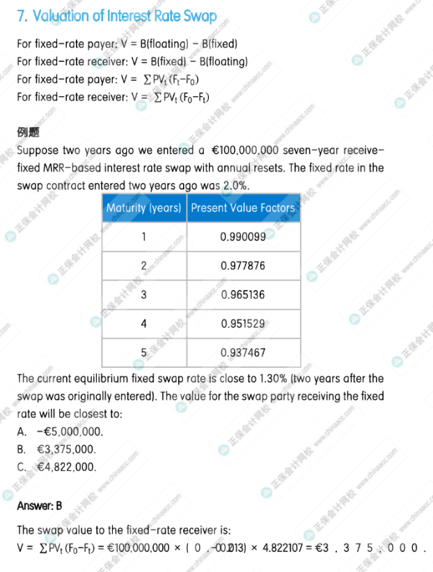 絕對(duì)干貨！CFA公式練習(xí)冊(cè)！聽說學(xué)霸都在用！