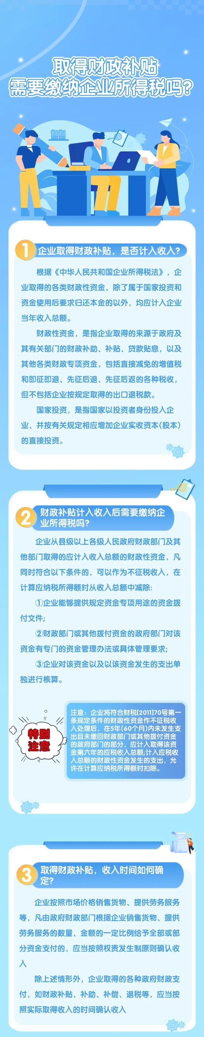 取得財(cái)政補(bǔ)貼需要繳納企業(yè)所得稅嗎？