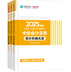 2025年中級會計職稱工具書