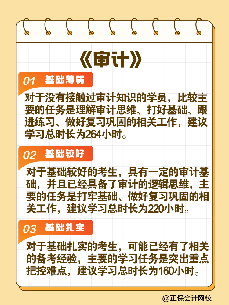 考生關(guān)注！2025年注會各科目建議學習時長